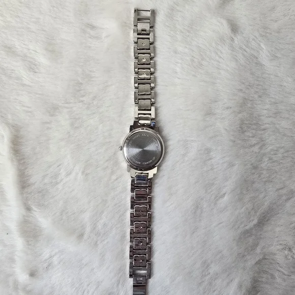 Silver Tone Women's Watch with Crystals. - Picture 2 of 4